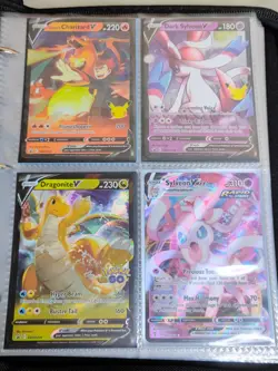 Huge Pokemon Collection Vintage WOTC Modern Full Arts Only Binder Lbs Lot Cards - Image 4