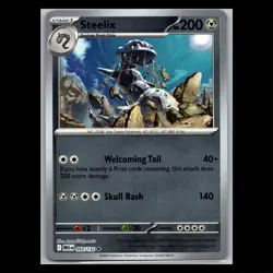 Steelix 093/132 Reverse Holo - Mega Evolution Pokemon Card - Image 1