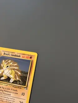 Pokemon TCG 2000 Gym Heroes: Brock’s Sandslash 23/132 Non-Holo Rare Card - LP/NM - Image 3