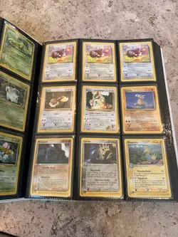 Vintage Pokemon Cards - Lot Of 270 Cards - All LP to NM - CardGuard Binder Incl - Image 4