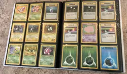 Vintage Pokemon Cards - Lot Of 270 Cards - All LP to NM - CardGuard Binder Incl - Image 5