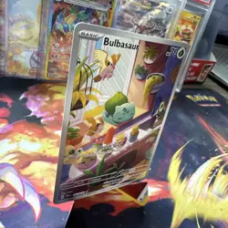 Bulbasaur 143/142 - 2024 Stellar Crown Holo Pokemon Card - Image 3