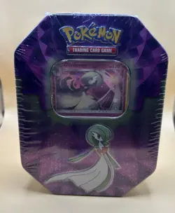 Pokemon GARDEVOIR Tin - Holo Card and 3 TCG 10 Card Booster Packs - Image 1