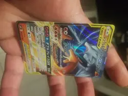 Reshiram & Charizard GX RR 007/095 SM10 Double Blaze Nm Pokemon Card - Image 3