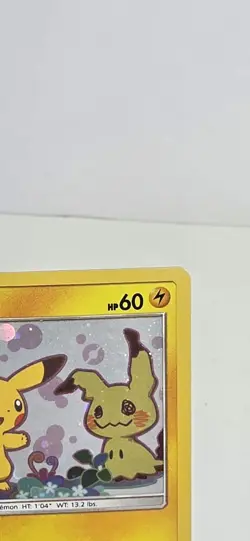 Pokemon Sun & Moon Promo Promo Foil Pikachu SM162 Trading Card - Image 3