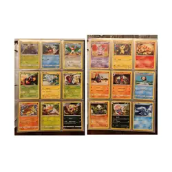 Pokemon Collection Lot of 414 Halo Foil Normal Cards + Sticker in Binder - Image 2