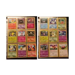 Pokemon Collection Lot of 414 Halo Foil Normal Cards + Sticker in Binder - Image 4