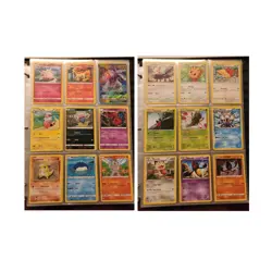 Pokemon Collection Lot of 414 Halo Foil Normal Cards + Sticker in Binder - Image 5