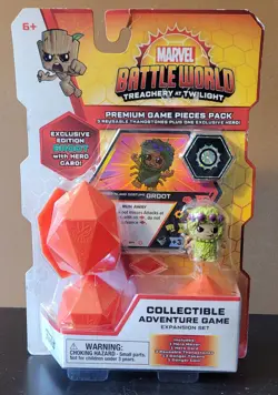 FUNKO MARVEL BATTLEFIELD TREACHERY AT TWILIGHT EXPANSION PACK W/ GROOT CARD- NEW - Image 1