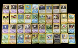 39 Cards Complete Common & Uncommon Pokemon 1st Edition Neo Discovery Set LP-NM - Image 1