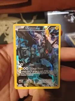 2015 Zekrom Full Art Promo Holo Card XY76 Great Condition - Image 1