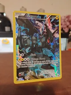 2015 Zekrom Full Art Promo Holo Card XY76 Great Condition - Image 3
