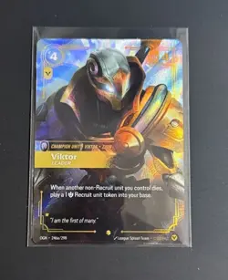 Viktor Leader OGN 246a/298 Alt Art League of Legends TCG Riftbound English Card - Image 1