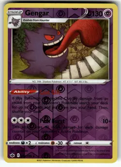 Gengar 057/198 SWSH06: Chilling Reign LP Pokemon Card TCG - Image 1