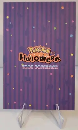 Gengar Charizard Poncho Gold Holo Custom Halloween Pokemon Card Database NM - Image 2