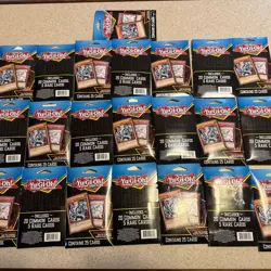 22 PACKS NEW! Yu-Gi-Oh! SHONEN JUMP Hanger Packs 20 Common Cards 5 Rare Cards. - Image 1