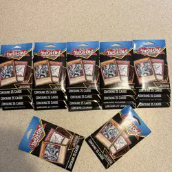 22 PACKS NEW! Yu-Gi-Oh! SHONEN JUMP Hanger Packs 20 Common Cards 5 Rare Cards. - Image 2