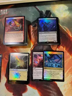 MTG Edge of Eternities Bulk Lot - 200 NM (73C, 85U, 31R, 2M, Lands) FEW Repeats - Image 4