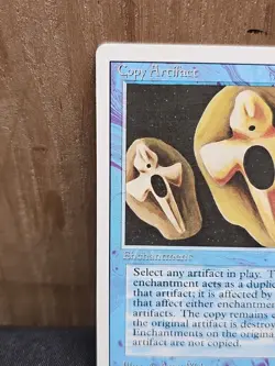 Copy Artifact Revised LP/NM Light Play MTG Magic The Gathering - Image 3