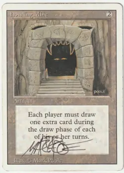 Revised Edition Howling Mine Signed by Mark Poole - Image 1