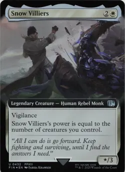 Snow Villiers (Extended Art) - FOIL - U FINAL FANTASY 432 - MTG - Image 1