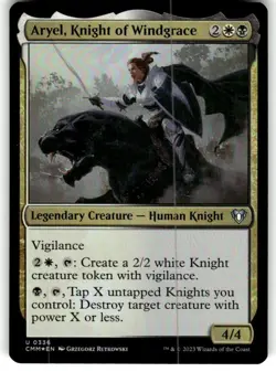 Aryel, Knight of Windgrace Dominaria Regular FOIL - Image 1