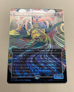 Myrel, Shield of Argive Halo Foil Encyclopedia Of Magic MTG 0040 - Image 1