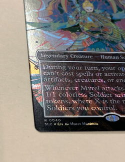 Myrel, Shield of Argive Halo Foil Encyclopedia Of Magic MTG 0040 - Image 3