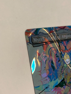 Myrel, Shield of Argive Halo Foil Encyclopedia Of Magic MTG 0040 - Image 5