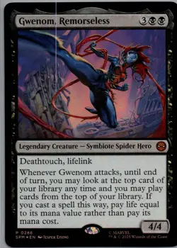 Gwenom, Remorseless - P - Unique and Miscellaneous Promos - 286 - NM - Foil - Image 1