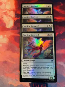 MTG Edge of Eternities Starfield Shepherd Foil x 4 - Image 1