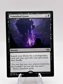 Unmarked Grave 106/303 Modern Horizons 2 MH2 MTG NM - Image 1