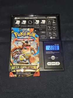 (VERY HEAVY) 22.88g ! Pokemon TCG Mega Evolution Booster Pack (SEALED) (11/9A) - Image 1
