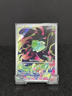 Bulbasaur Illustration Rare - Pokemon Mega Evolution 133/132 NM Pack Fresh - Image 1