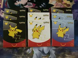 9x Pokemon 2021 Mcdonalds Celebrations Booster Pack Factory Sealed Inserts - Image 1