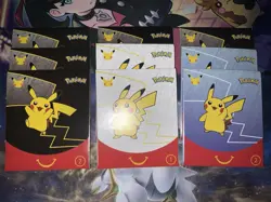 9x Pokemon 2021 Mcdonalds Celebrations Booster Pack Factory Sealed Inserts - Image 2