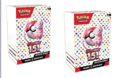 Pokemon TCG Scarlet & Violet 151 Booster Bundle - Lot Of 2 - FACTORY SEALED - Image 1