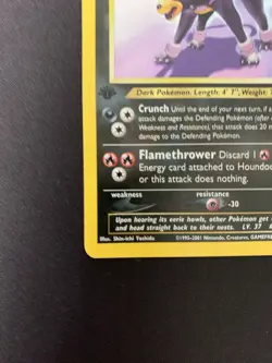 2001 Pokemon "Houndoom" Holo 1st Edition Neo Discovery /LP !! - Image 2