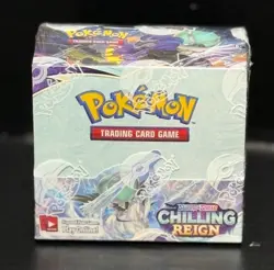 Pokemon TCG Sword & Shield Chilling Reign Booster Box (1) One Sealed Box F Q0003 - Image 1