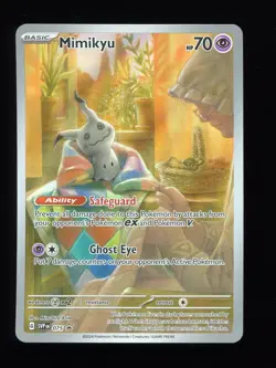 Mimikyu #075 - Pokemon Scarlet & Violet Paldean Fates ETB Promo - NM - Image 1