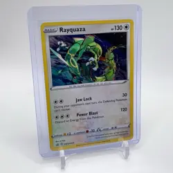 Pokemon TCG Rayquaza SWSH029 Black Star Promo Cosmos Holo - Near Mint NM - Image 1