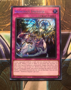 *** DOMINUS IMPULSE *** ORIGINAL 1ST EDITION SECRET RARE ROTA-EN079 YUGIOH! - Image 1