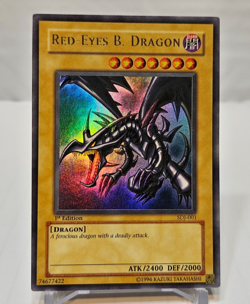 Red-Eyes B. Dragon SDJ-001 Ultra Rare 1st Edition Yugioh 119 - Image 1