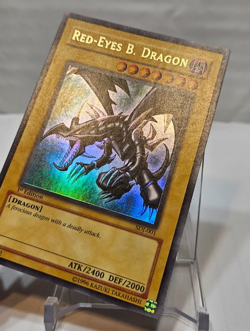Red-Eyes B. Dragon SDJ-001 Ultra Rare 1st Edition Yugioh 119 - Image 3