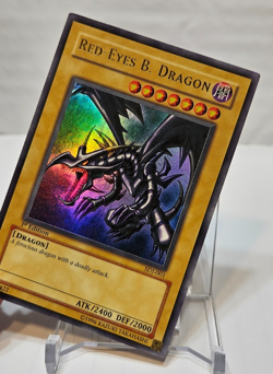 Red-Eyes B. Dragon SDJ-001 Ultra Rare 1st Edition Yugioh 119 - Image 4