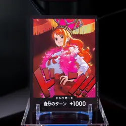 DON !! Card (Nami) EB03 - Japanese One Piece Heroines Edition - NM - Image 1