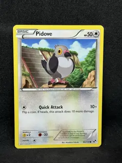 Pokemon Black & White 84/114 Pidove Common Card HP - Image 1