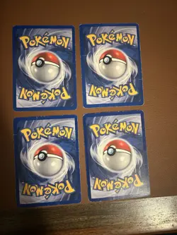 Lot Of 4 Damaged Team Rocket Pokemon Cards Vintage WOTC - Image 2