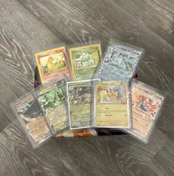 2023 Scarlet & Violet Charizard Lunch Box Tin+ 2 Base Set, 5 EX Cards 50+ Holos - Image 1