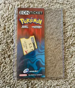 Pokemon Eon Ticket Card Ruby Sapphire e Reader NEW - Image 1
